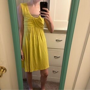 Soprano Yellow Dress Size Medium